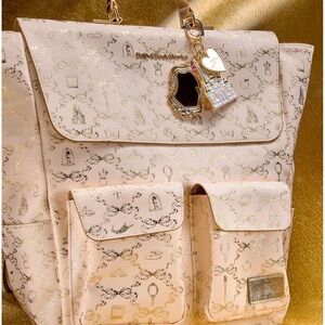 Bath and Bodyworks princess Disney Backpack with Charms